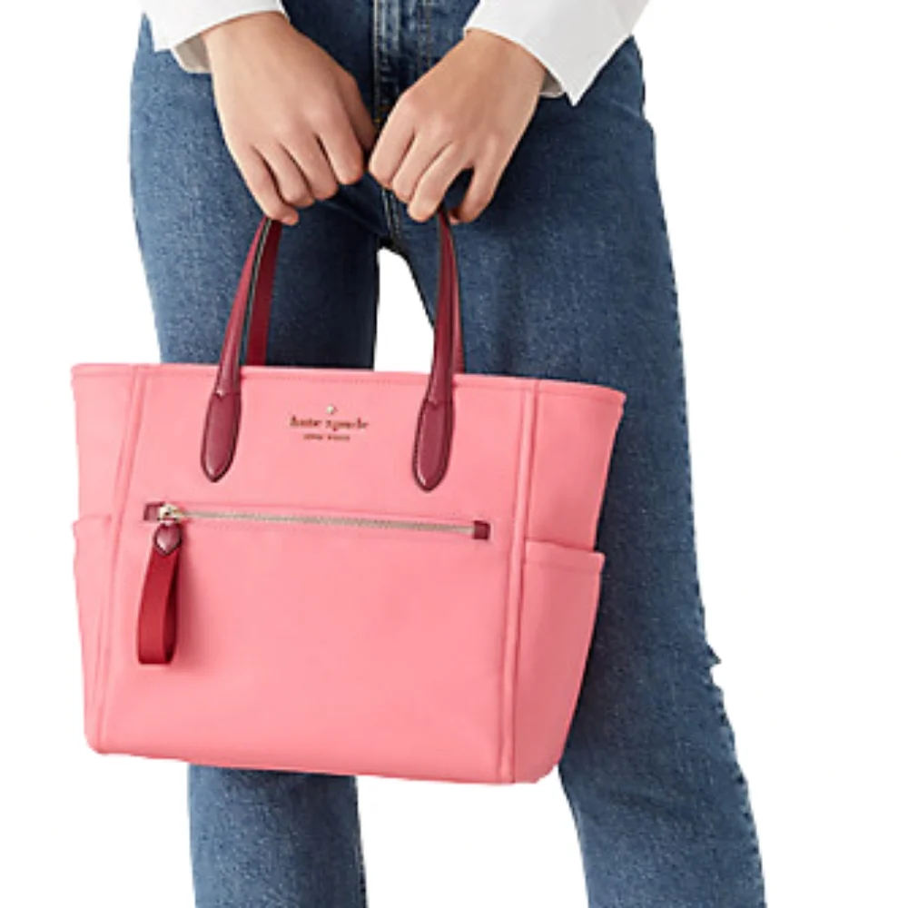 Kate spade deep dahli Chelsea med satchel bag purse NWT - Picture 1 of 7
